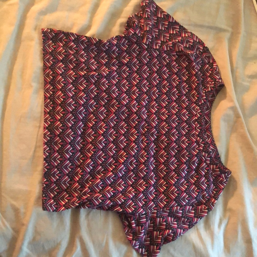 Patterned Forever 21 Crop Top